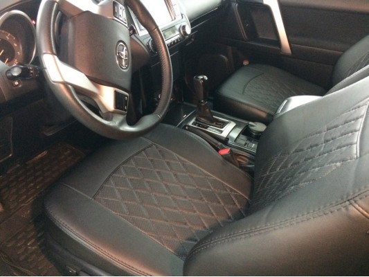 Авточехлы на Toyota Land Cruiser Prado 150