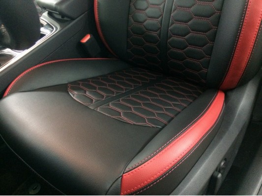 Каркасные авточехлы на Hyundai Sonata 7