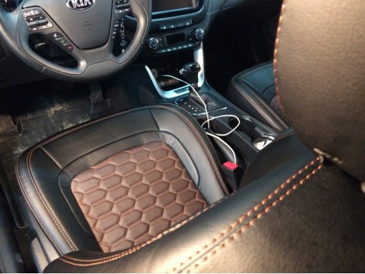 Каркасные авточехлы на KIA Ceed 2