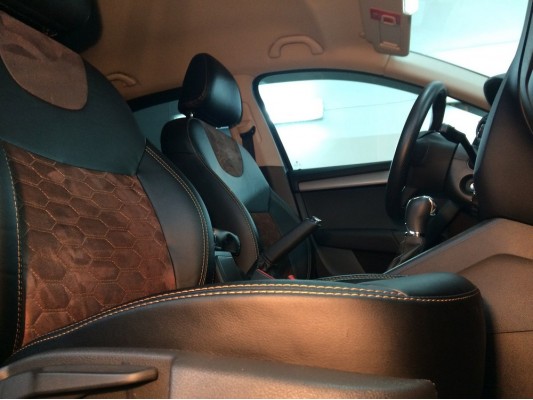 Каркасные авточехлы на Skoda Octavia A7