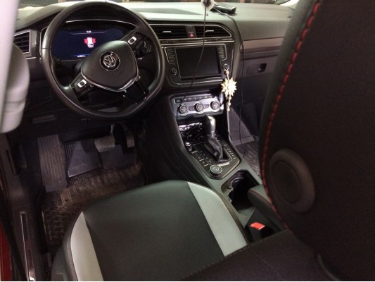 Каркасные авточехлы на Volkswagen Tiguan 2 поколения