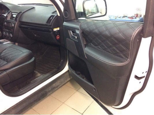 Перетяжка дверных карт