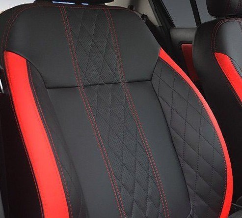 Варианты прострочек каркасных авточехлов Dress4car