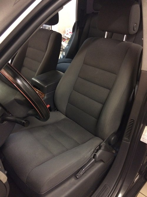 Фотографии авточехлов до и после